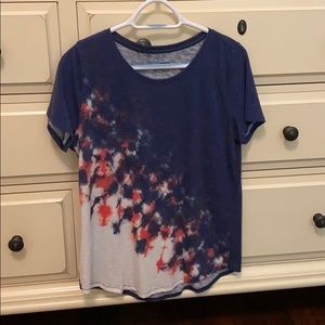 Sonoma Red, White, and Blue Shirt. Size: M.